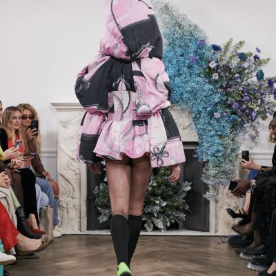 Patrick McDowell 2022/2023 London Fashion show Jimmy Choo JCA | London Fashion Academy